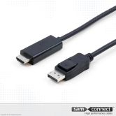 Displayport to HDMI cable, 1.8m, m/m