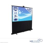 Projector screen HD Floor-up 4:3 80" 163x122 cm