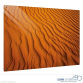 Whiteboard Glass Solid Desert 45x60 cm