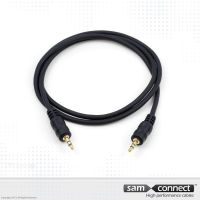 3.5mm mini Jack Pro Series cable, 5m, m/m