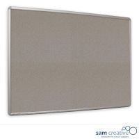 Pinboard Bulletin Linoleum Grey 45x60 cm