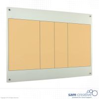 Whiteboard Glass Solid Volleyball 100x180 cm