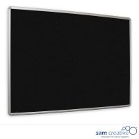 Pinboard Pro Series Black 100x180 cm
