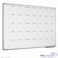 Whiteboard 5-Week Mon-Sun 45x60 cm