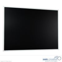 Chalkboard magnetic with white frame 60x120 cm