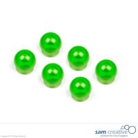 Whiteboard magnet 15mm ball green