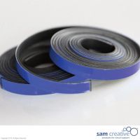 Magnetic whiteboard planning tape 5mm blue 2m