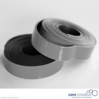 Magnetic whiteboard planning tape 10mm grey 2m