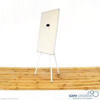 Whiteboard tripod stand with adjustable height
