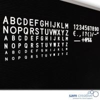 Letters for letter board 20 mm