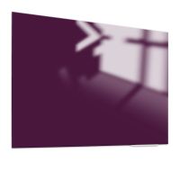 Whiteboard Glass Elegance Purple 120x240 cm
